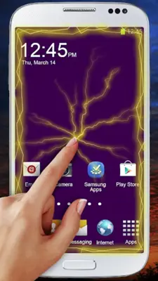 Electric Screen Prank Live Wallpaper android App screenshot 4