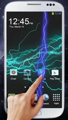 Electric Screen Prank Live Wallpaper android App screenshot 5